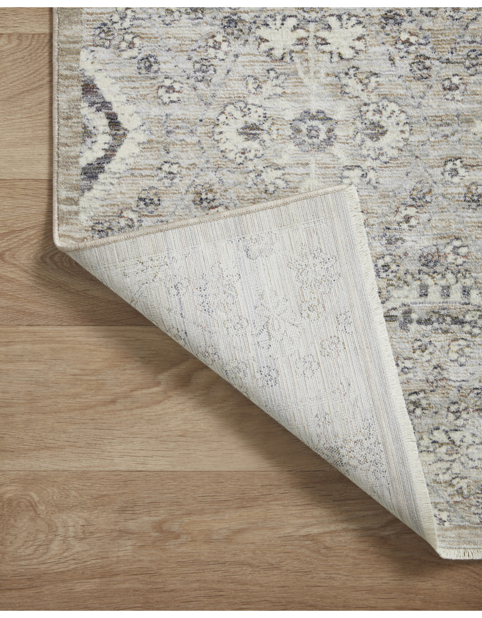 Amber Lewis x Loloi Zuma Rug ZUM-07 Silver/Sky