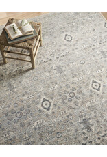 Amber Lewis x Loloi Zuma Rug ZUM-07 Silver/Sky