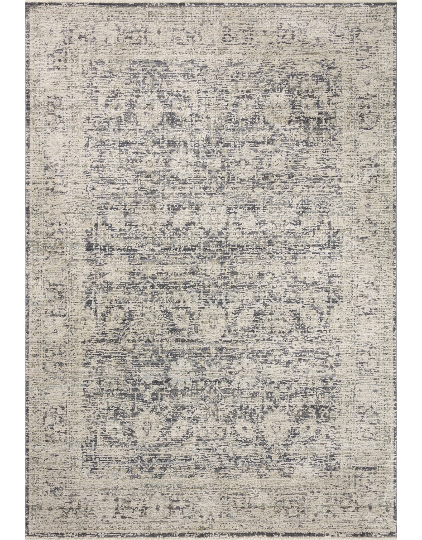 Amber Lewis × Loloi - Alie Rug ALE-05 Charcoal/Beige