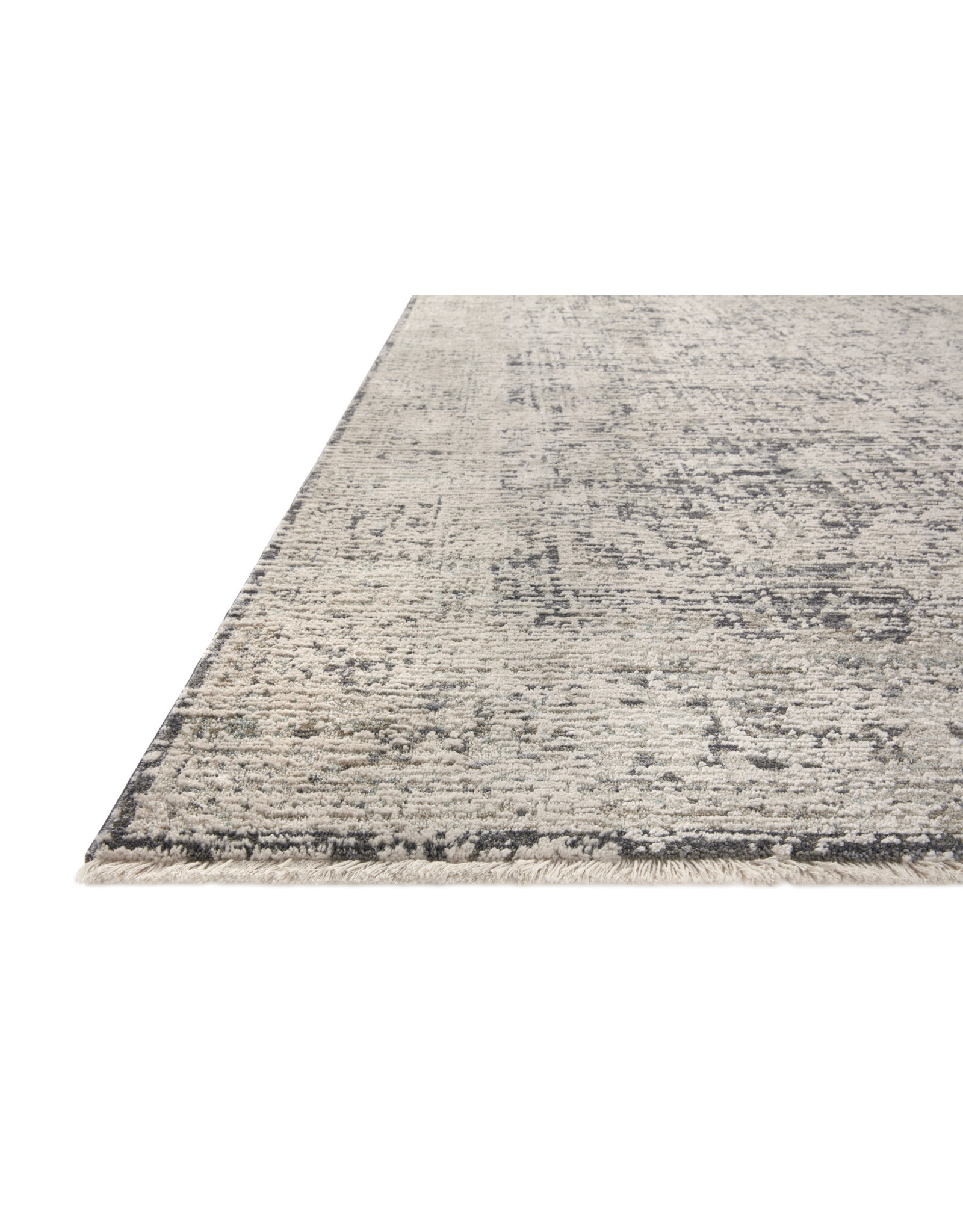 Amber Lewis × Loloi - Alie Rug ALE-05 Charcoal/Beige