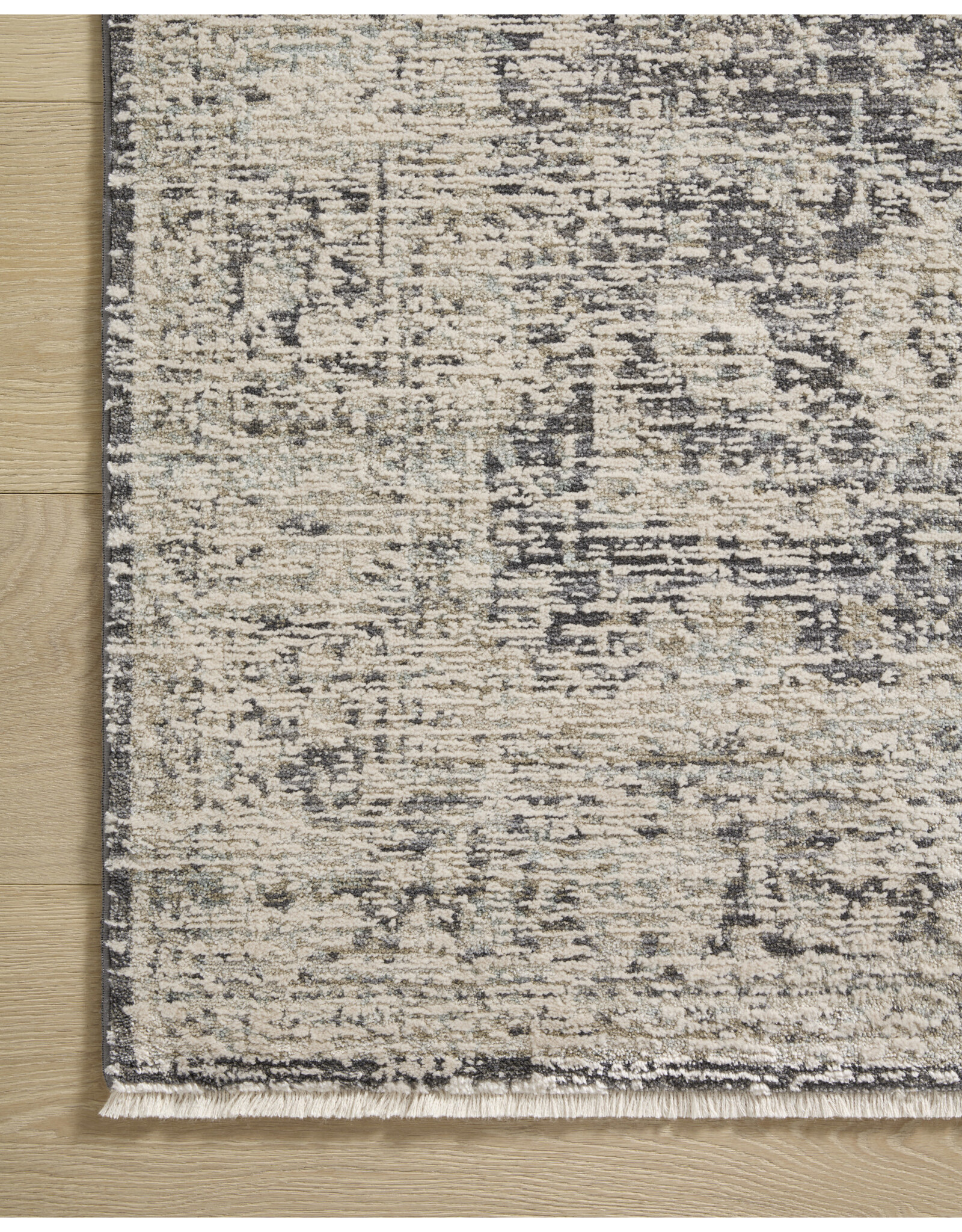 Amber Lewis × Loloi - Alie Rug ALE-05 Charcoal/Beige