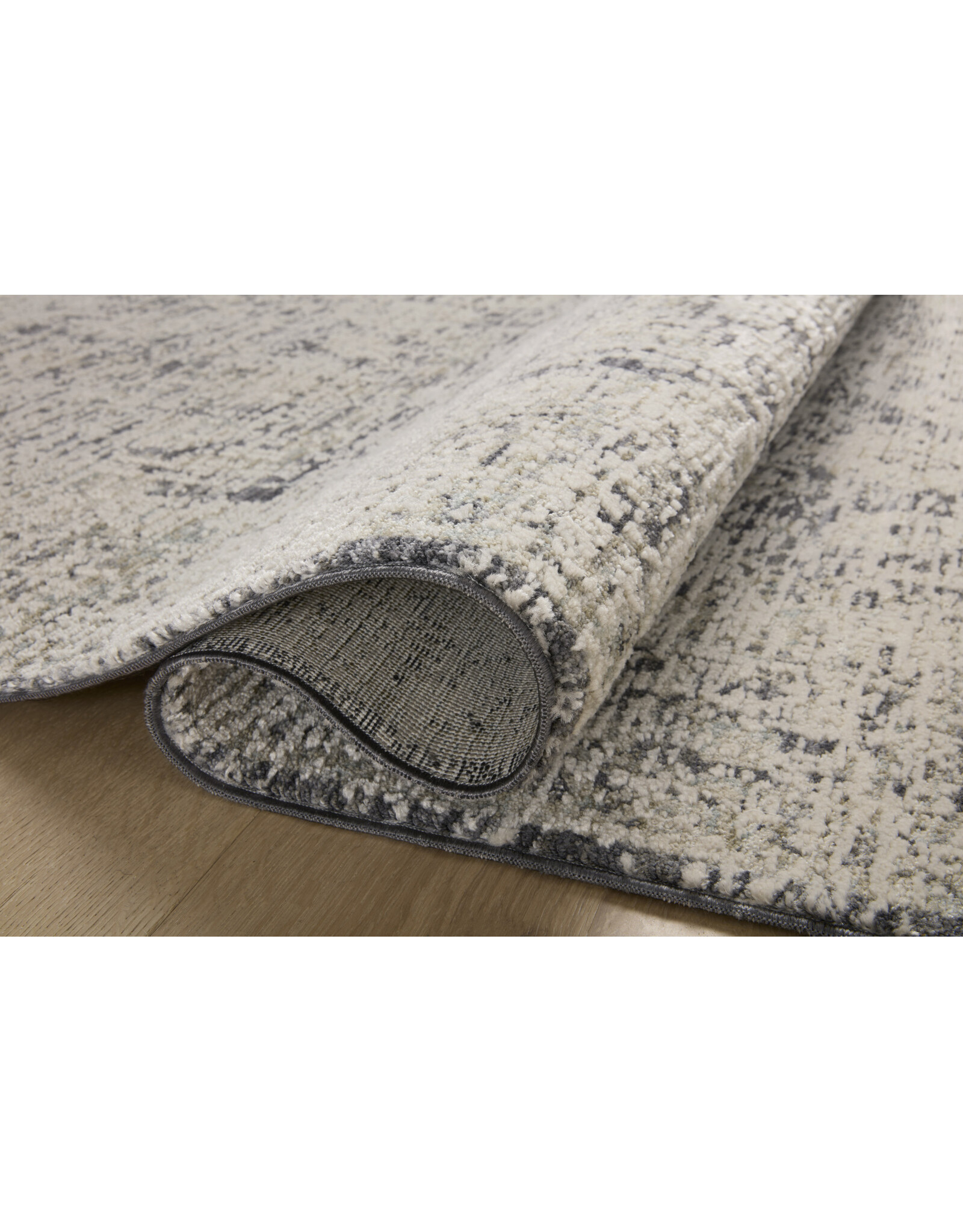 Amber Lewis × Loloi - Alie Rug ALE-05 Charcoal/Beige