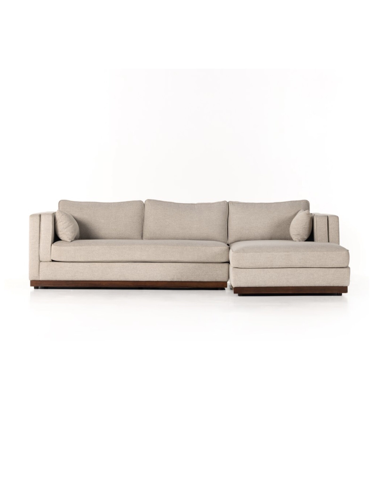 Lawrence 2pc Raf Sectional - 121"