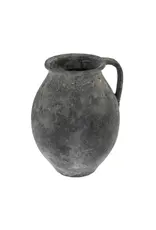 Rhodes Pitcher Vase, Black