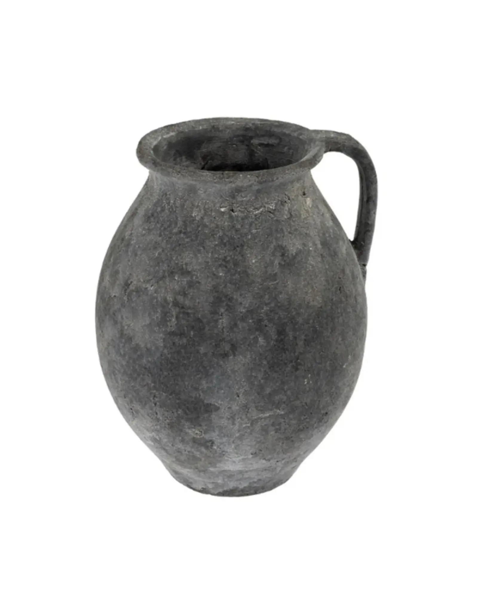 Rhodes Pitcher Vase, Black