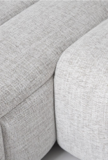 Envy 3 pc Sectional - LAF Chaise in Coconut