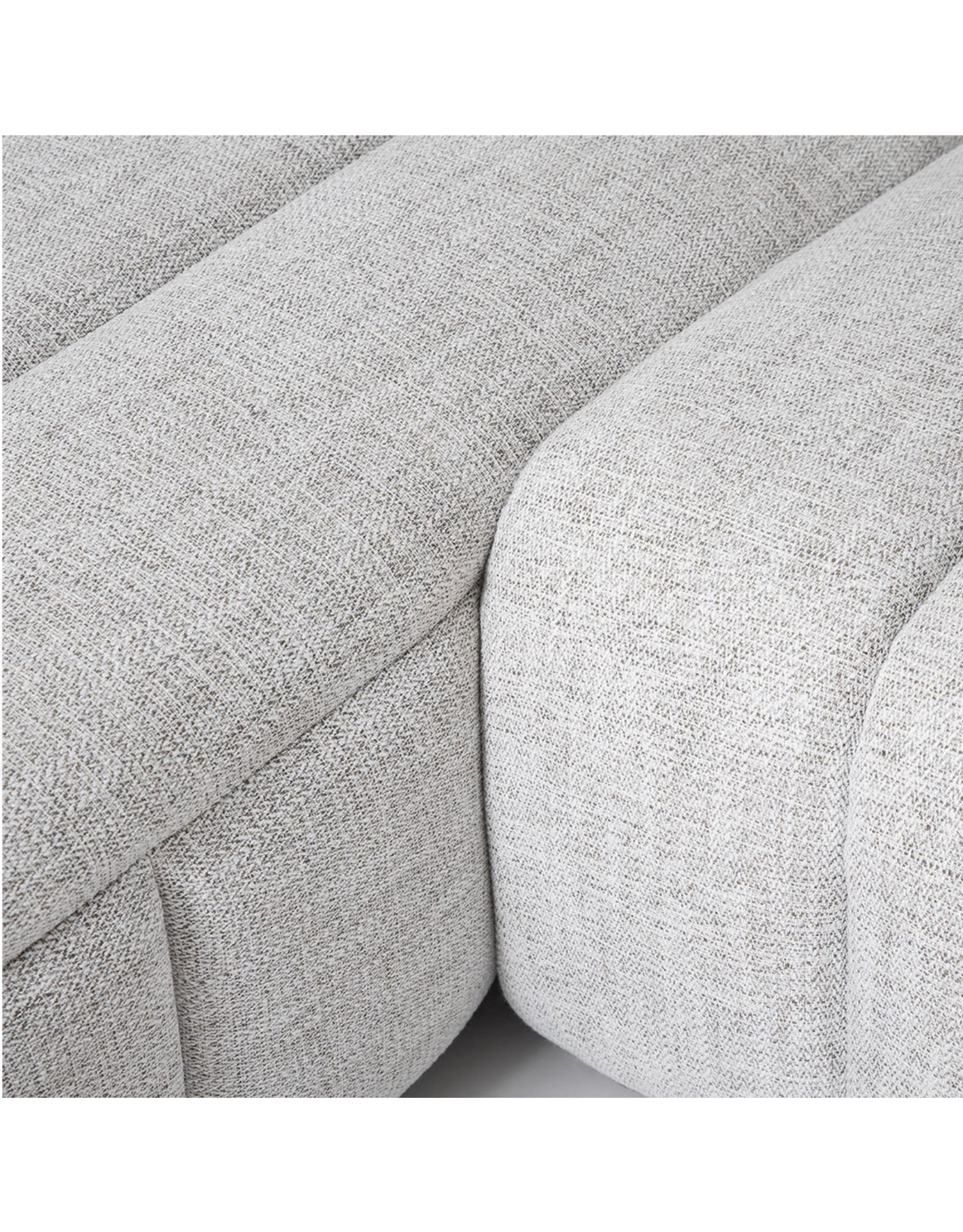 Envy 3 pc Sectional - LAF Chaise in Coconut