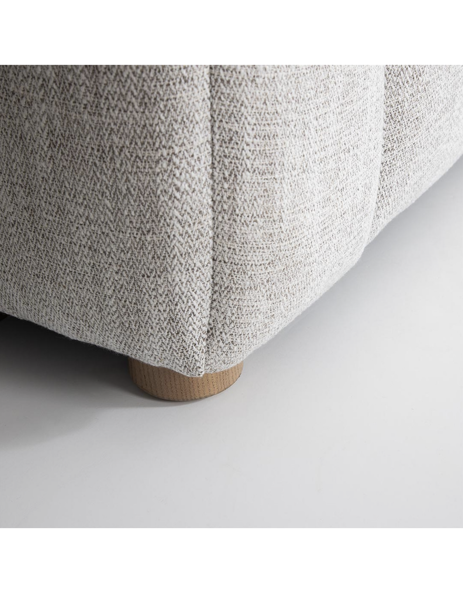 Envy 3 pc Sectional - LAF Chaise in Coconut