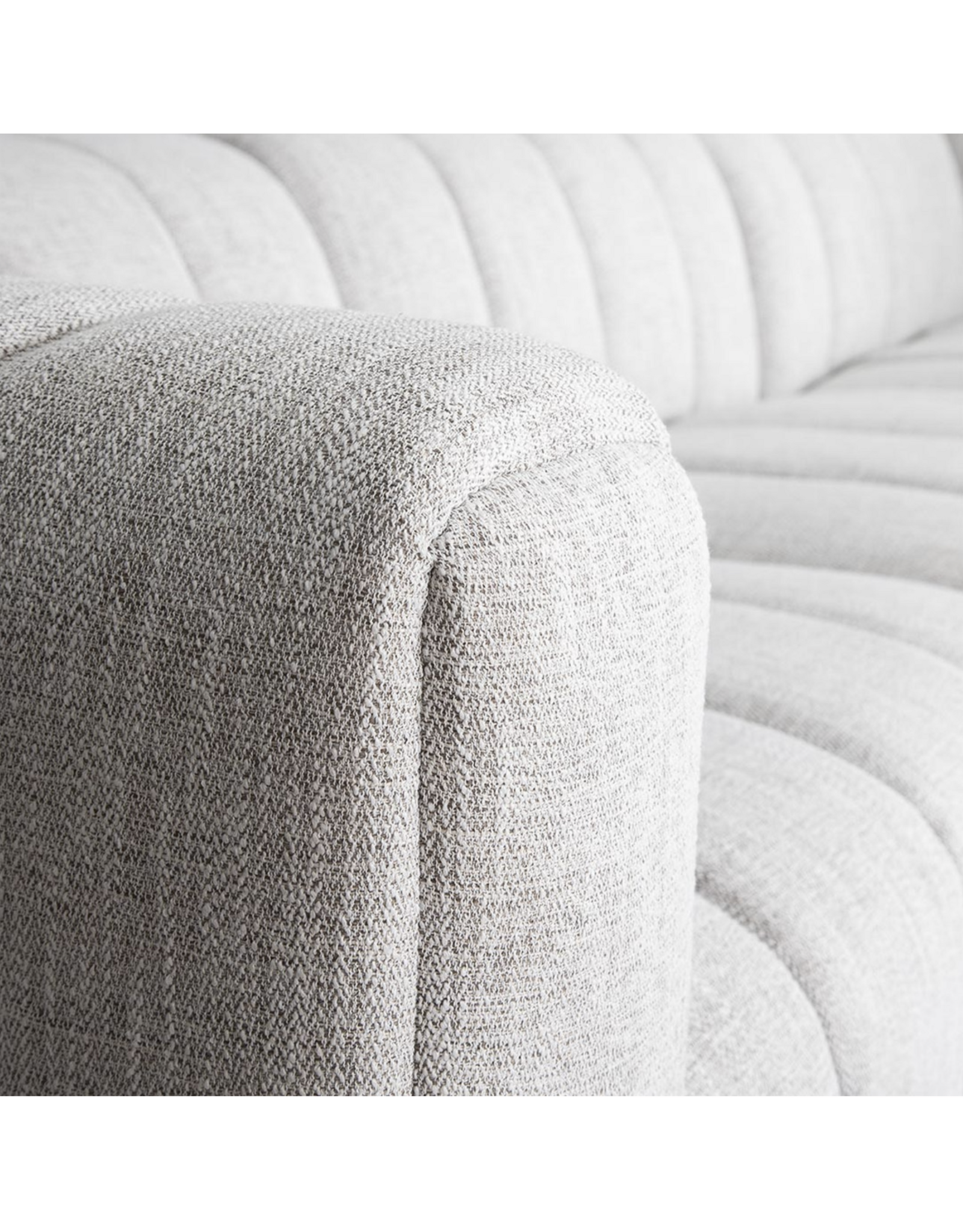 Envy 3 pc Sectional - LAF Chaise in Coconut