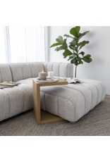 Envy 3 pc Sectional - LAF Chaise in Coconut