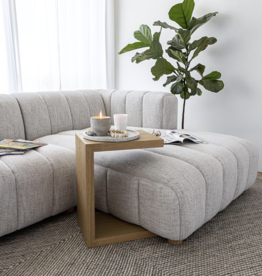 Envy 3 pc Sectional - LAF Chaise in Coconut
