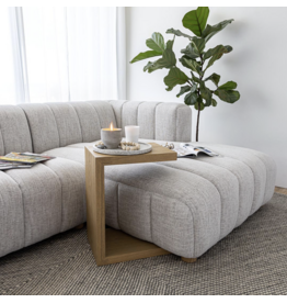 Envy 3 pc Sectional - LAF Chaise in Coconut