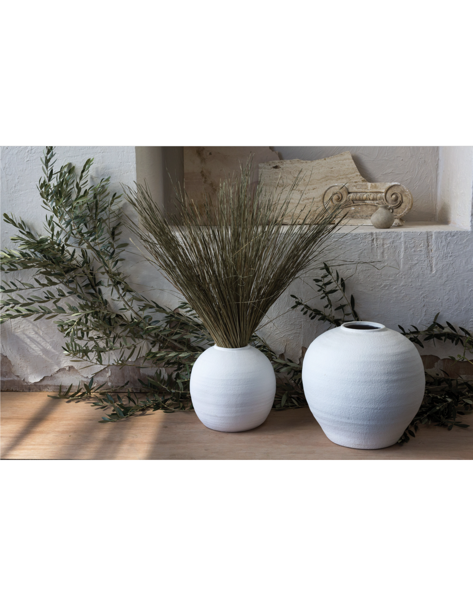 Konos Vase Large, White