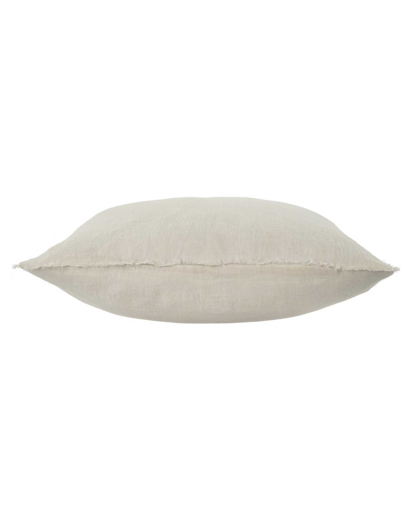 Lina Linen Pillow, Ivory 24x24
