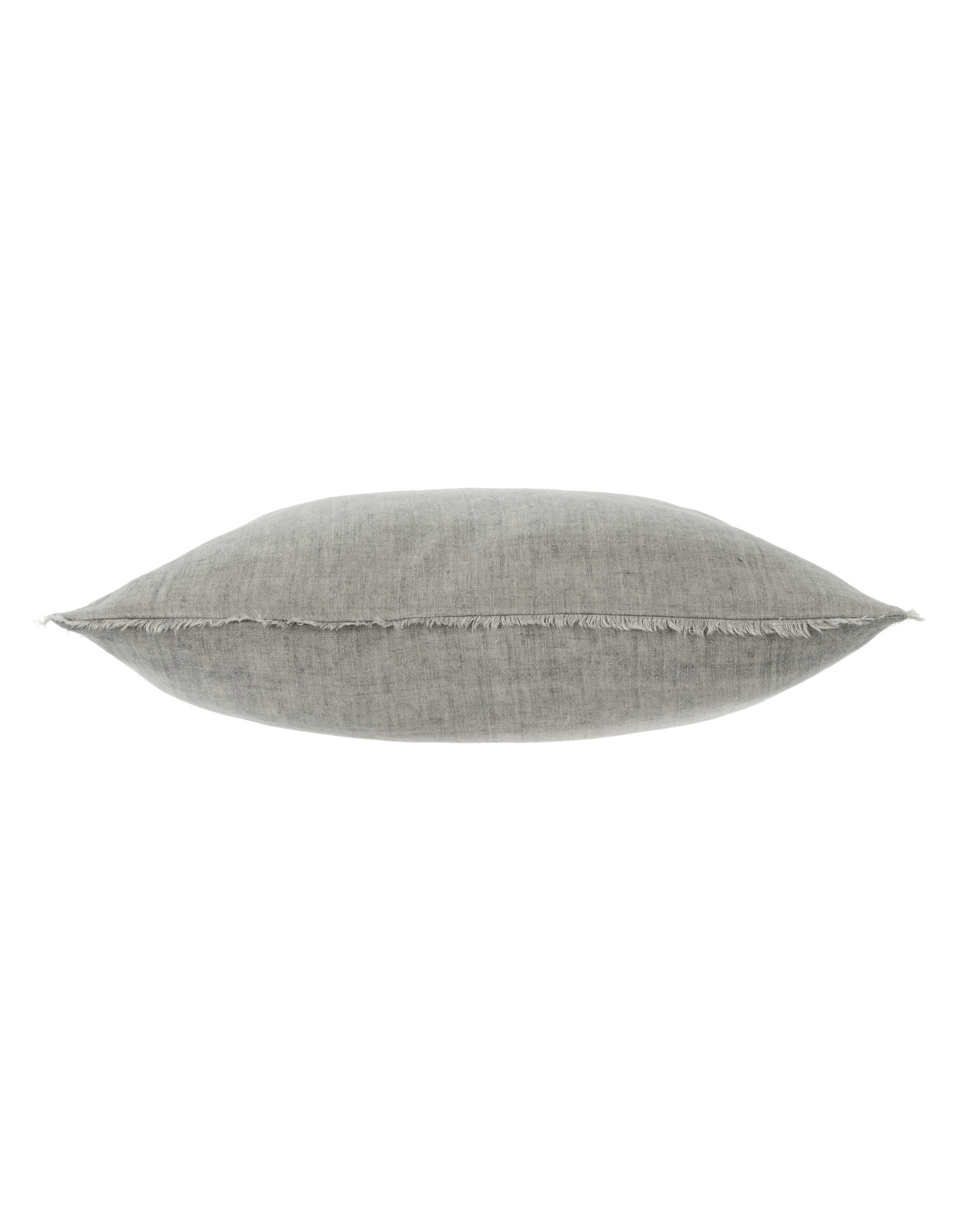 Lina Linen Pillow, Grey 24x24