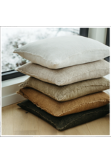 Lina Linen Pillow, Glacier 24x24