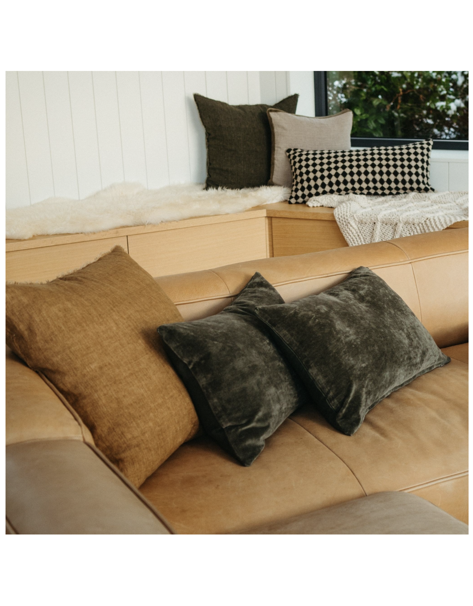 Vera Velvet Pillow, Juniper 16x24