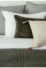 Vera Velvet Pillow, Juniper 16x24