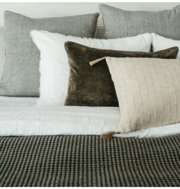 Vera Velvet Pillow, Juniper 16x24