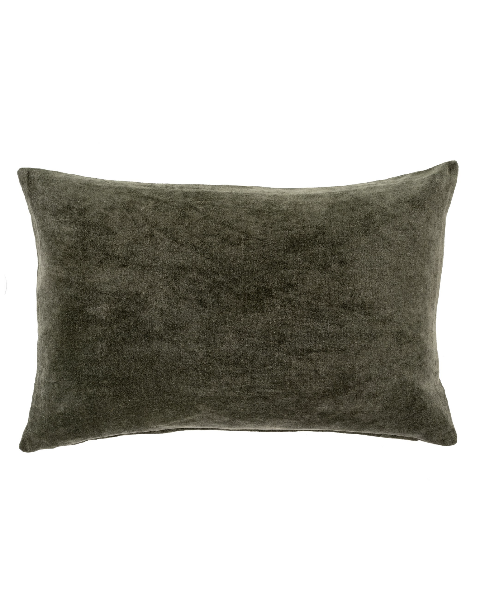 Vera Velvet Pillow, Cypress 16x24