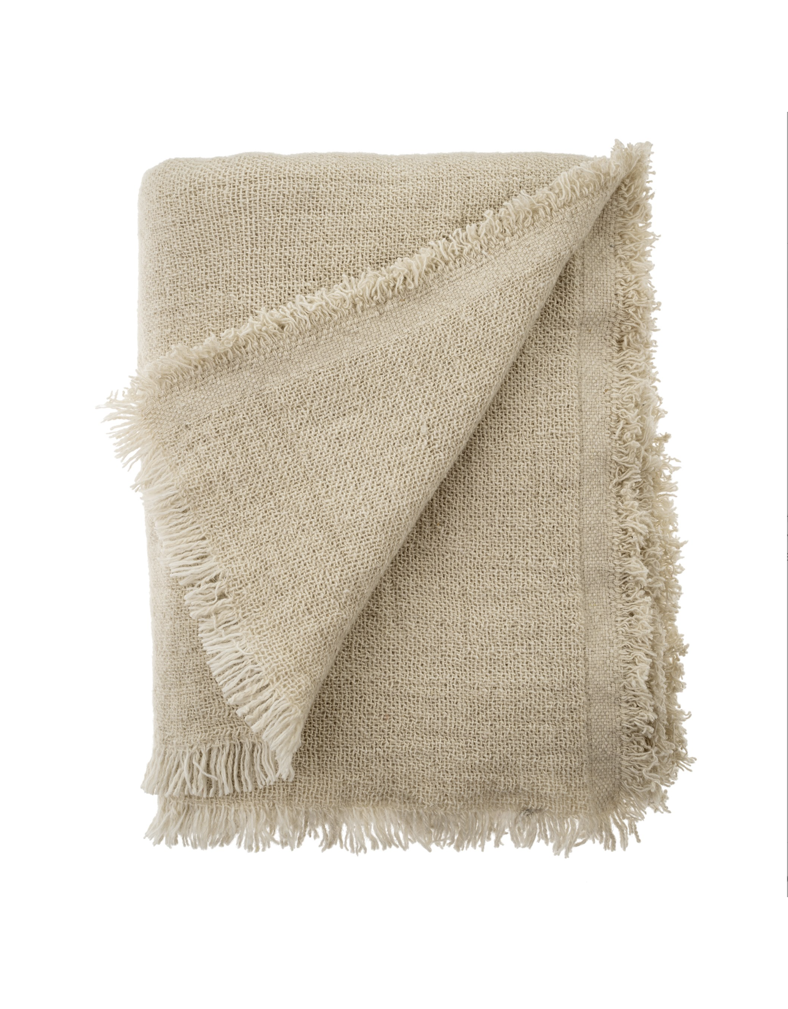 Meribel Throw, Cream