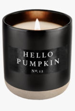 Hello Pumpkin Candle, Black