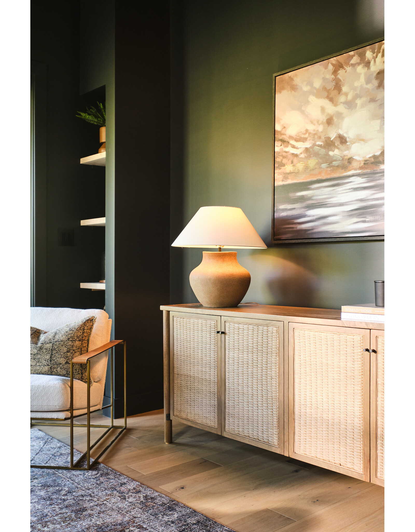 Veta Sideboard in Taupe Cane