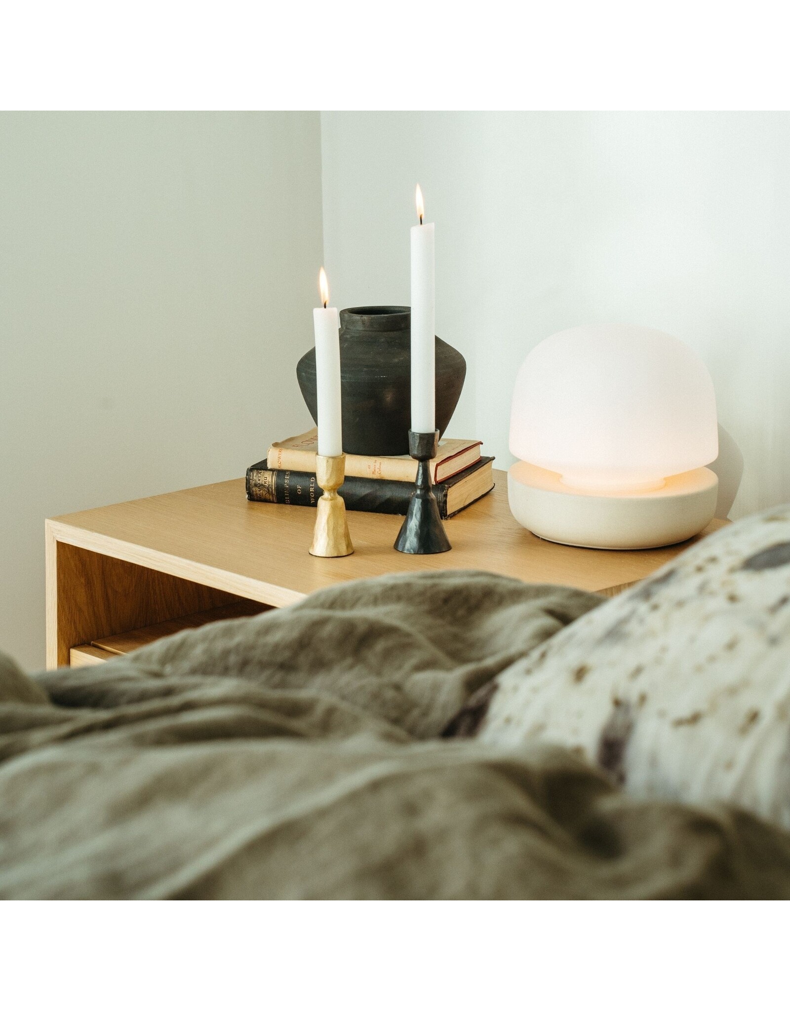 Zora Forged Candlestick