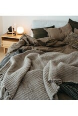 Lina Linen Pillow, Avocado 24x24
