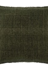 Lina Linen Pillow, Avocado 24x24