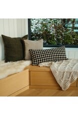 Lina Linen Pillow, Avocado 24x24