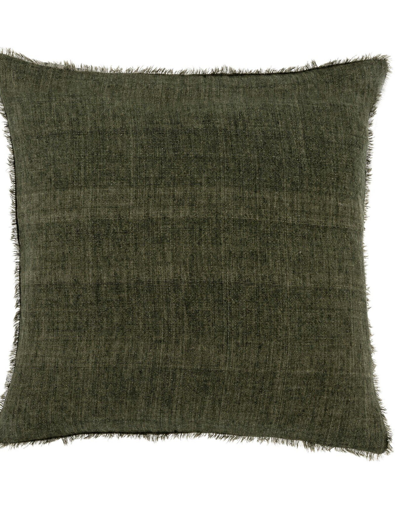 Lina Linen Pillow, Avocado 20x20