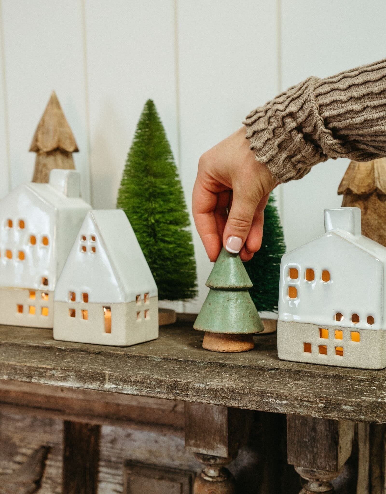 Ceramic Tealight House