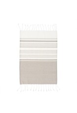 Turkish Hand Towel, Grey