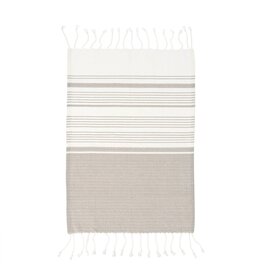 Turkish Hand Towel, Grey