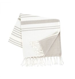 Turkish Bath Towel, Grey