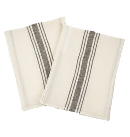 Provence Linen Tea Towel, Grey