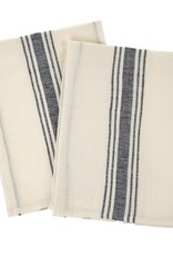 Provence Linen Tea Towel, Navy