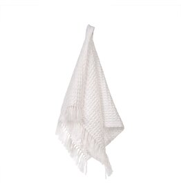 Waffle Hand Towel, White