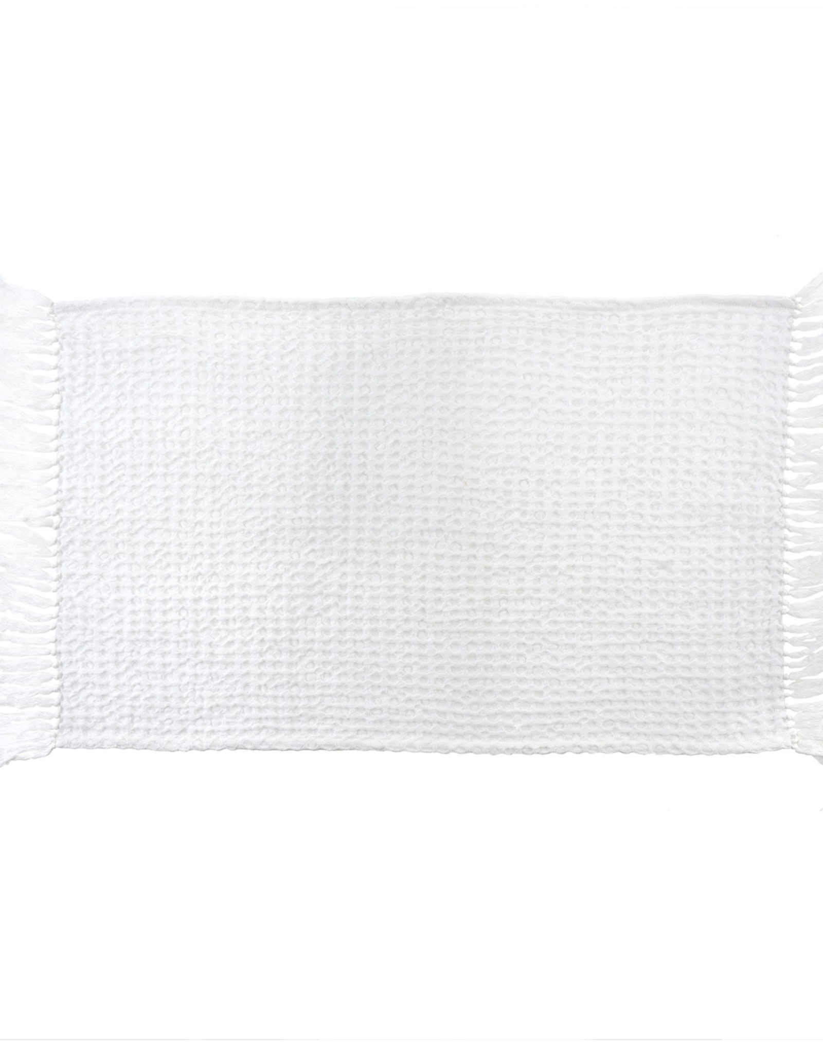 Waffle Hand Towel, White