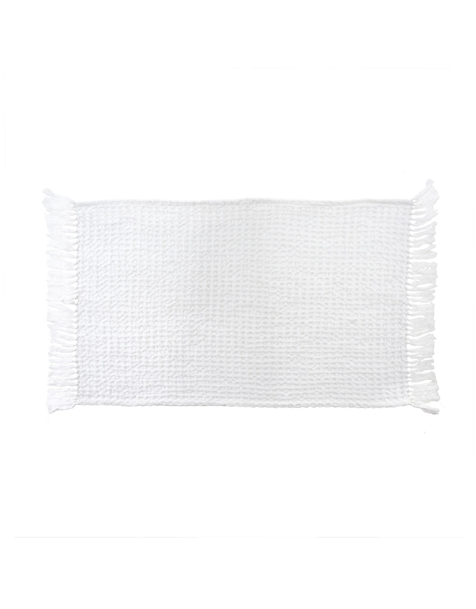Waffle Hand Towel, White