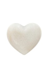 White Marble Heart, Small