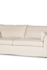 Delray Slipcover Sofa in Evere Creme-97"