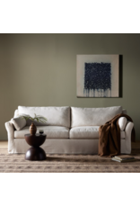 Delray Slipcover Sofa in Evere Creme-97"