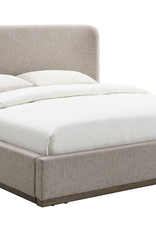 Faye King Bed Short - Perfect Taupe