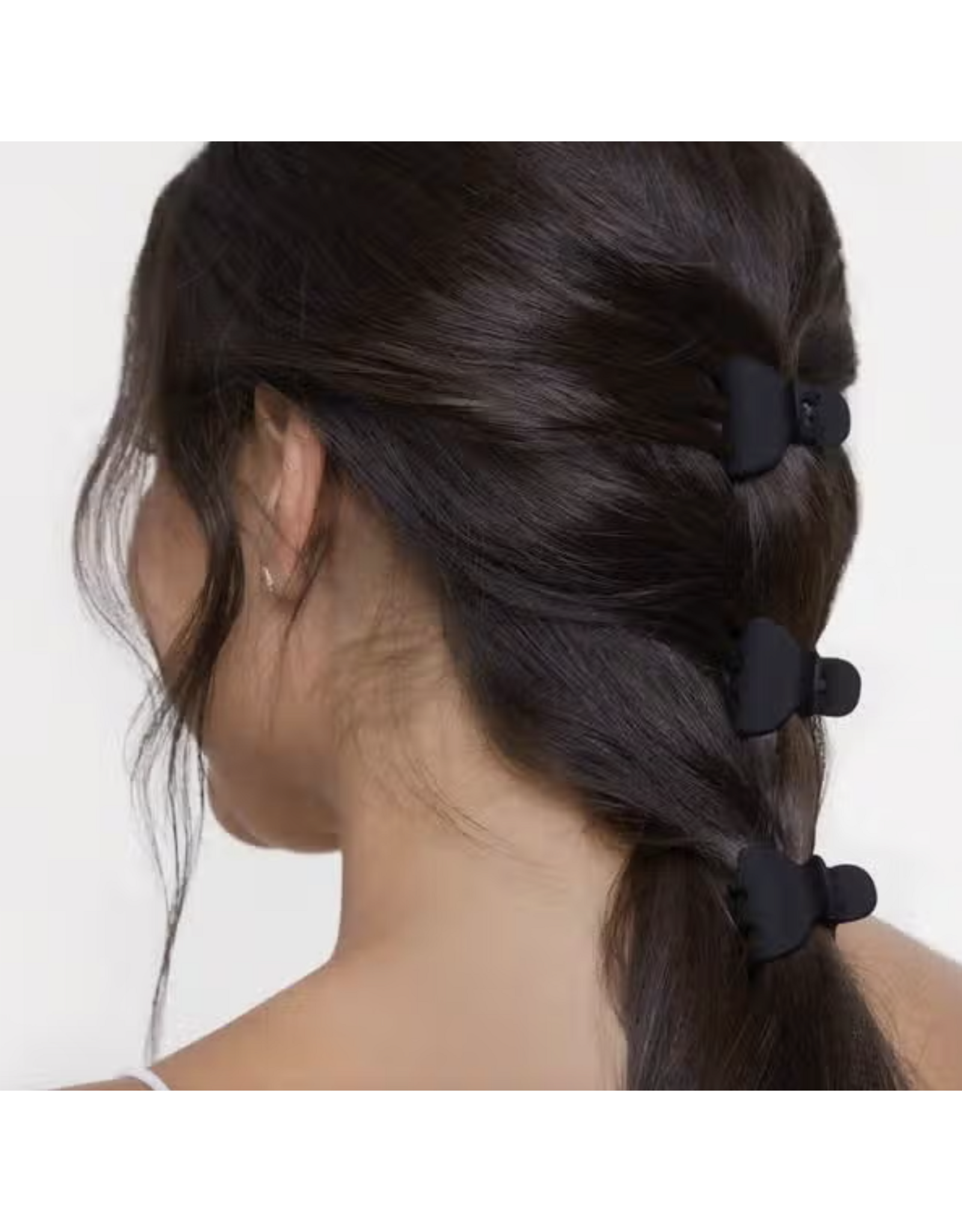 Recycled Plastic X-Small Claw Clips 6pc - Black & Tort