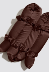 Xl Satin Heatless Curling Set - Chocolate