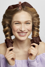 Xl Satin Heatless Curling Set - Chocolate