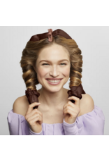 Xl Satin Heatless Curling Set - Chocolate