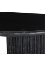 Oranda Black Scalloped Marble Coffee Table